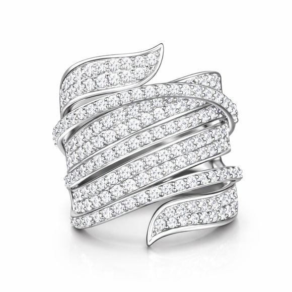The Elise .925 Silver Statement Ring